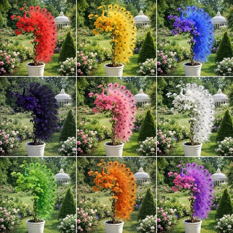 🦚 Peacock Bougainvillea &mdash; Peacock-Shaped Blooms