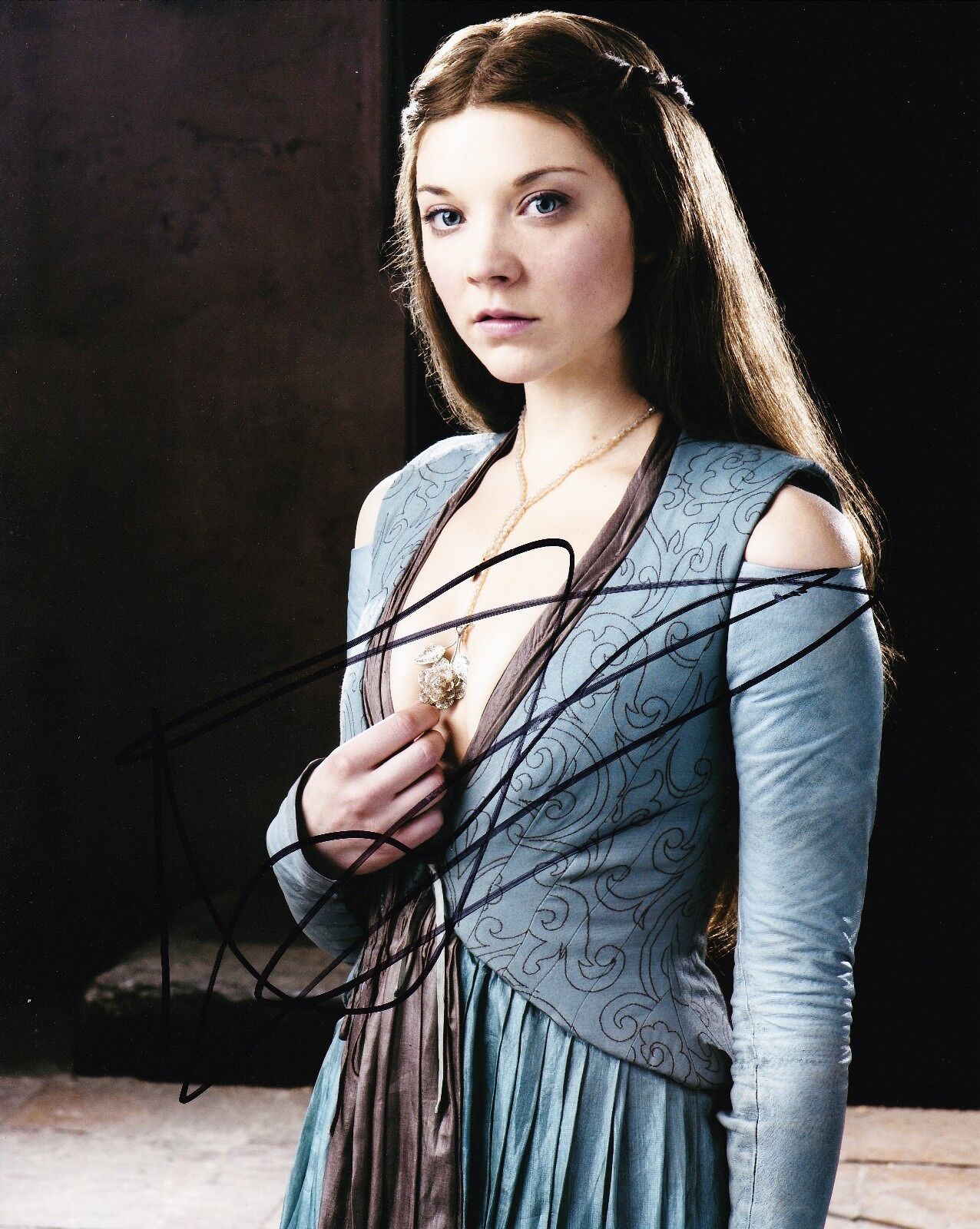 Natalie Dormer SIGNED 10X8 Photo Poster painting SEXY IMAGE (7536)