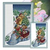(Multi-Style) Christmas - 11CT/14CT/16CT Stamped Cross Stitch