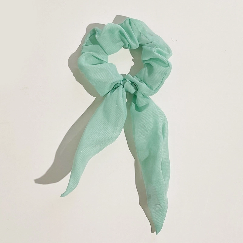 Halloween Novelty Women’S Solid Color Artificial Crystal Luminous Hair Tie