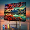 Red Cloud - Paint by Numbers Acrylic Painting 40x50cm(HOT)
