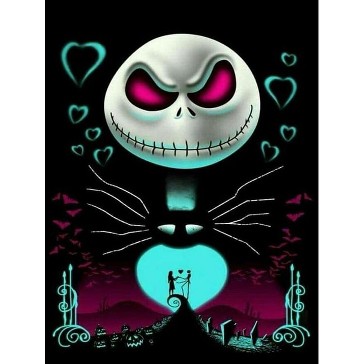 Silhouette - Odd Town Night 11CT Counted Cross Stitch (40*55CM) fgoby