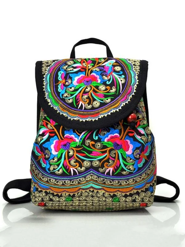 National Exquisite Embroidered Mini Bag