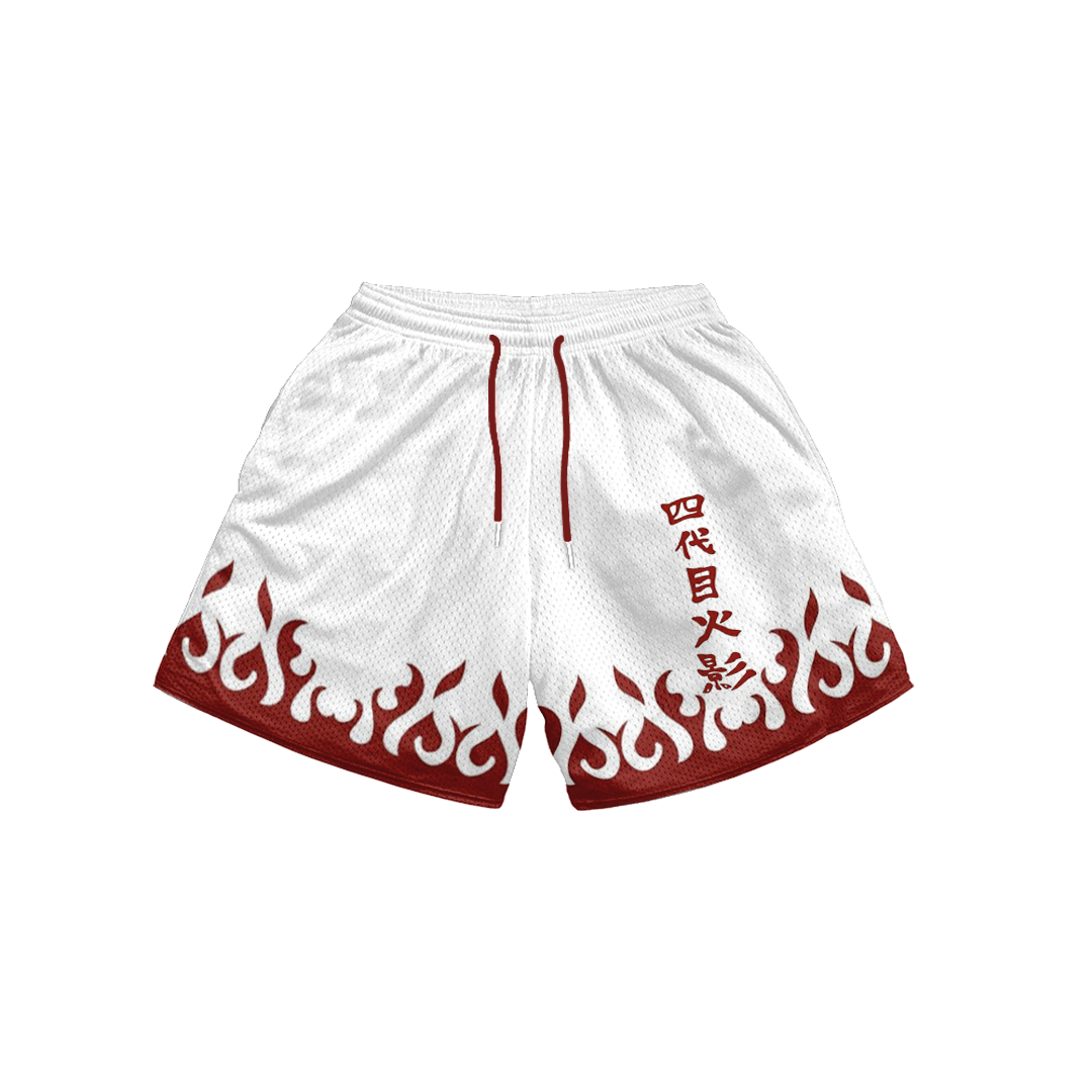 Men's Casual Drawstring Print Shorts、、URBENIE
