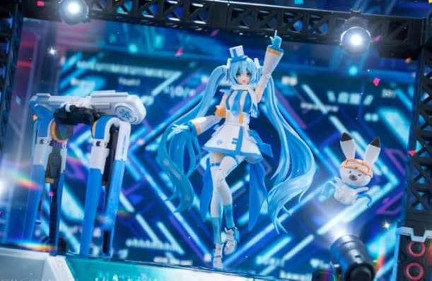 [予約] SOSKILL 1/12 機甲少女 初音ミク 雪未来 氷点回響シリーズ 初音 可動 プラモデル