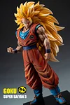 1/4 Scale Super Saiyan 3 Son Goku - Dragon Ball Resin Statue - Two Percent Studio [In Stock]