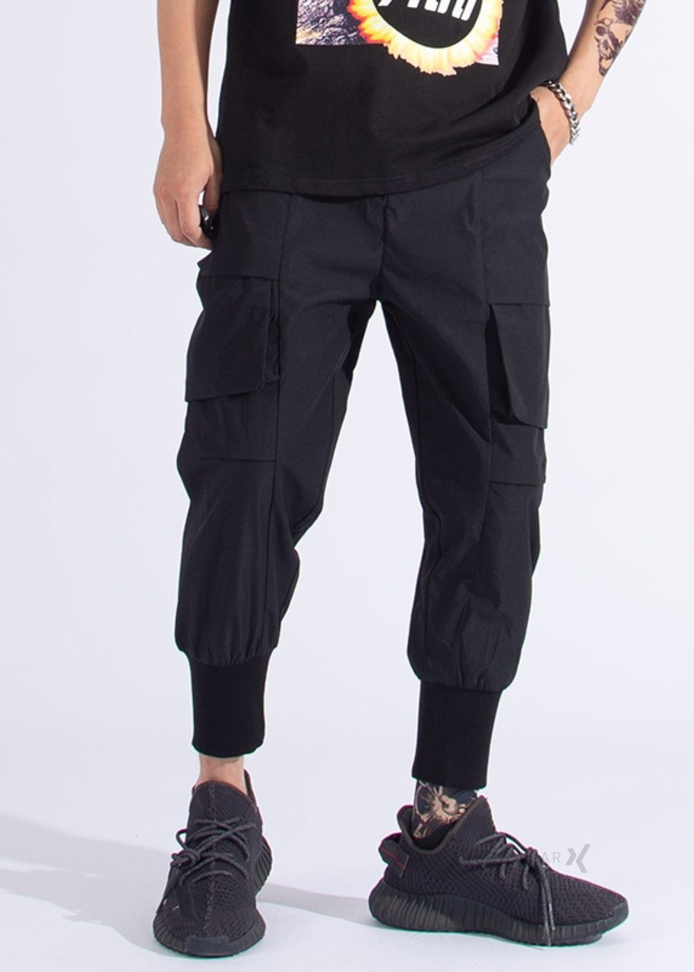 Black Streetwear Pants - Darkwear Pants - X