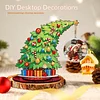 Photo Xmas Tree Gift DIY 2D Flat Wooden Desktop Diamond Art Kit