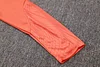 Joyfball 2024/2025 Internazionale Milan Half-Pull Training Suit Orange Football Jersey 1:1 Thai Quality Set