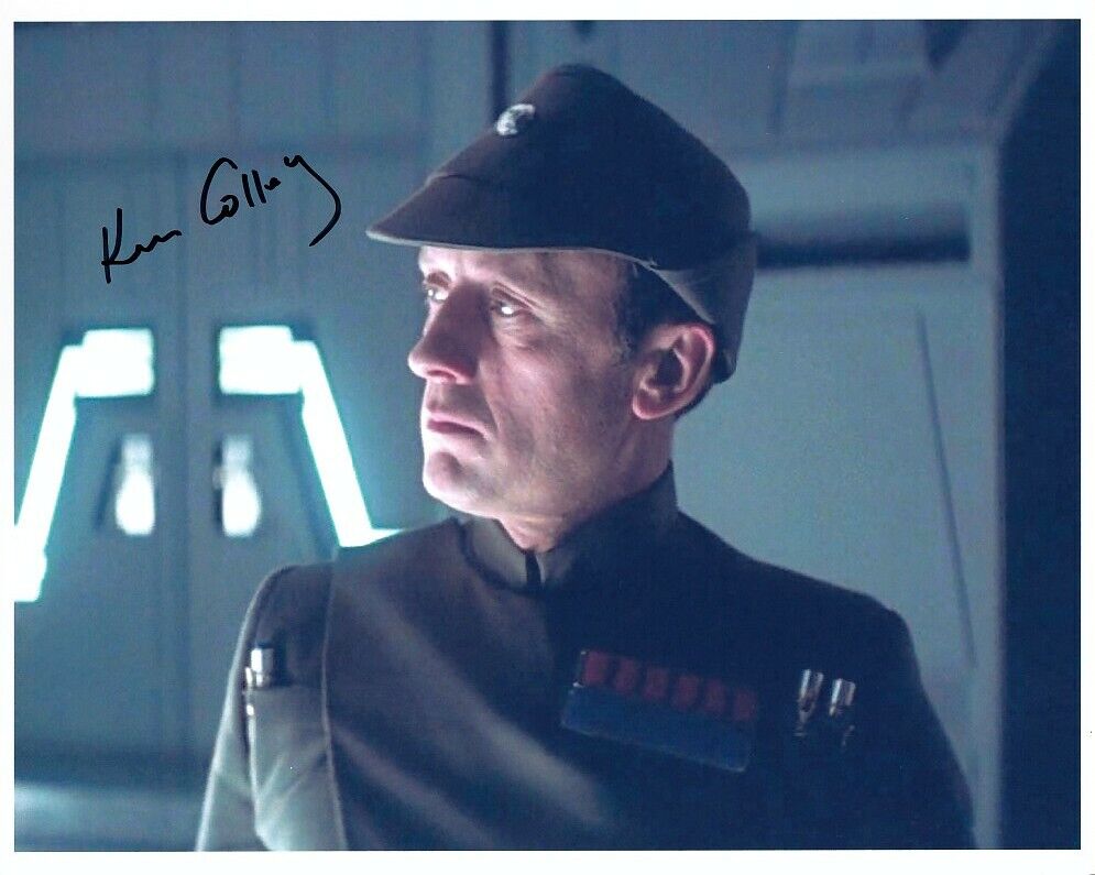 KENNETH KEN COLLEY signed STAR WARS THE EMPIRE STRIKES BACK 8x10 closeup w/ COA