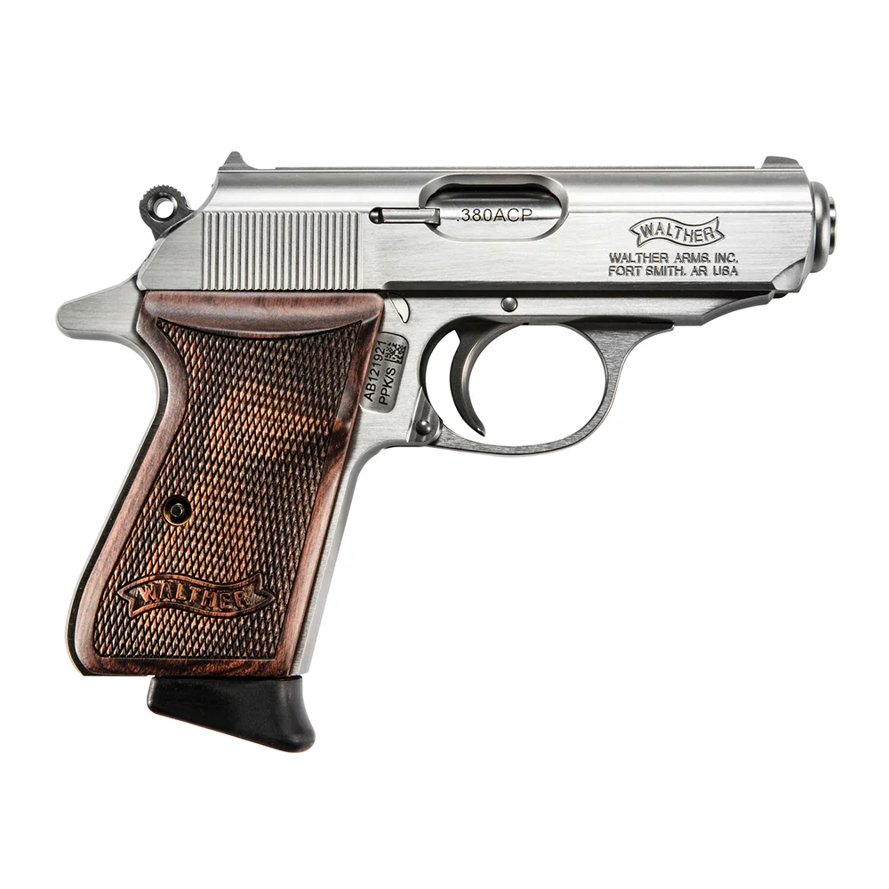 A Walther PPK/S pistol