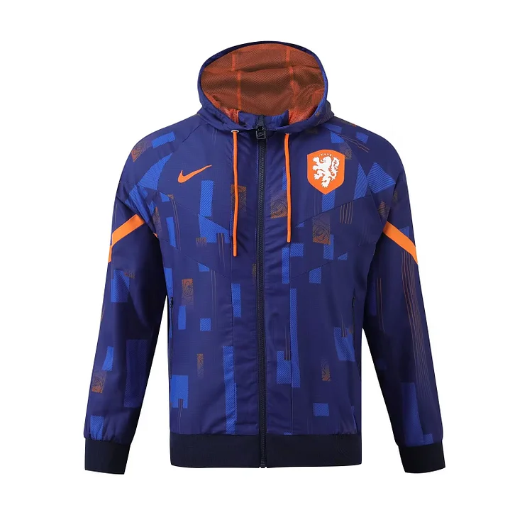 2024/25 Netherlands national team blue windbreaker