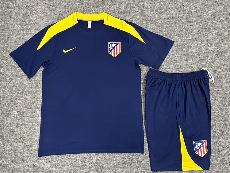 25-26 season children's version of Atletico Madrid royal blue jersey