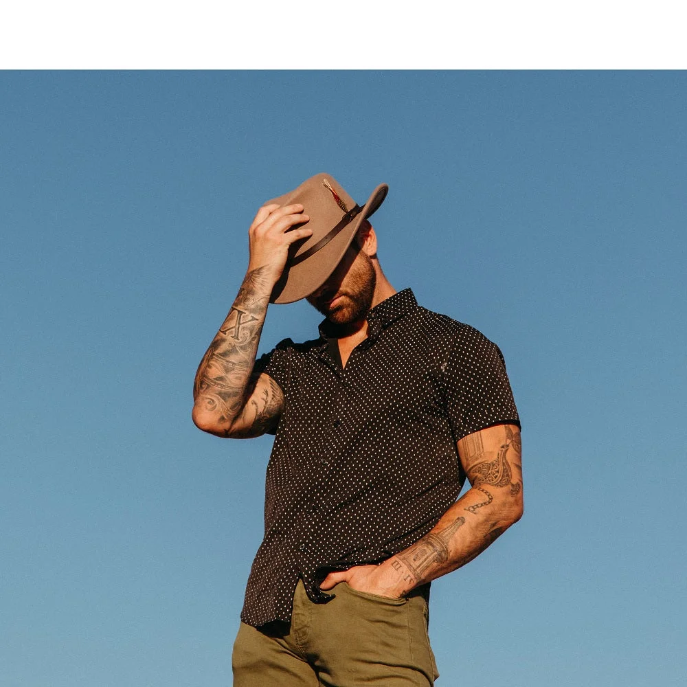 Dakota Fedora-PUTTY[Fast shipping and box packing]