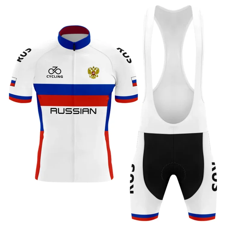 Russian Federation Men's Short Sleeve Cycling Kit