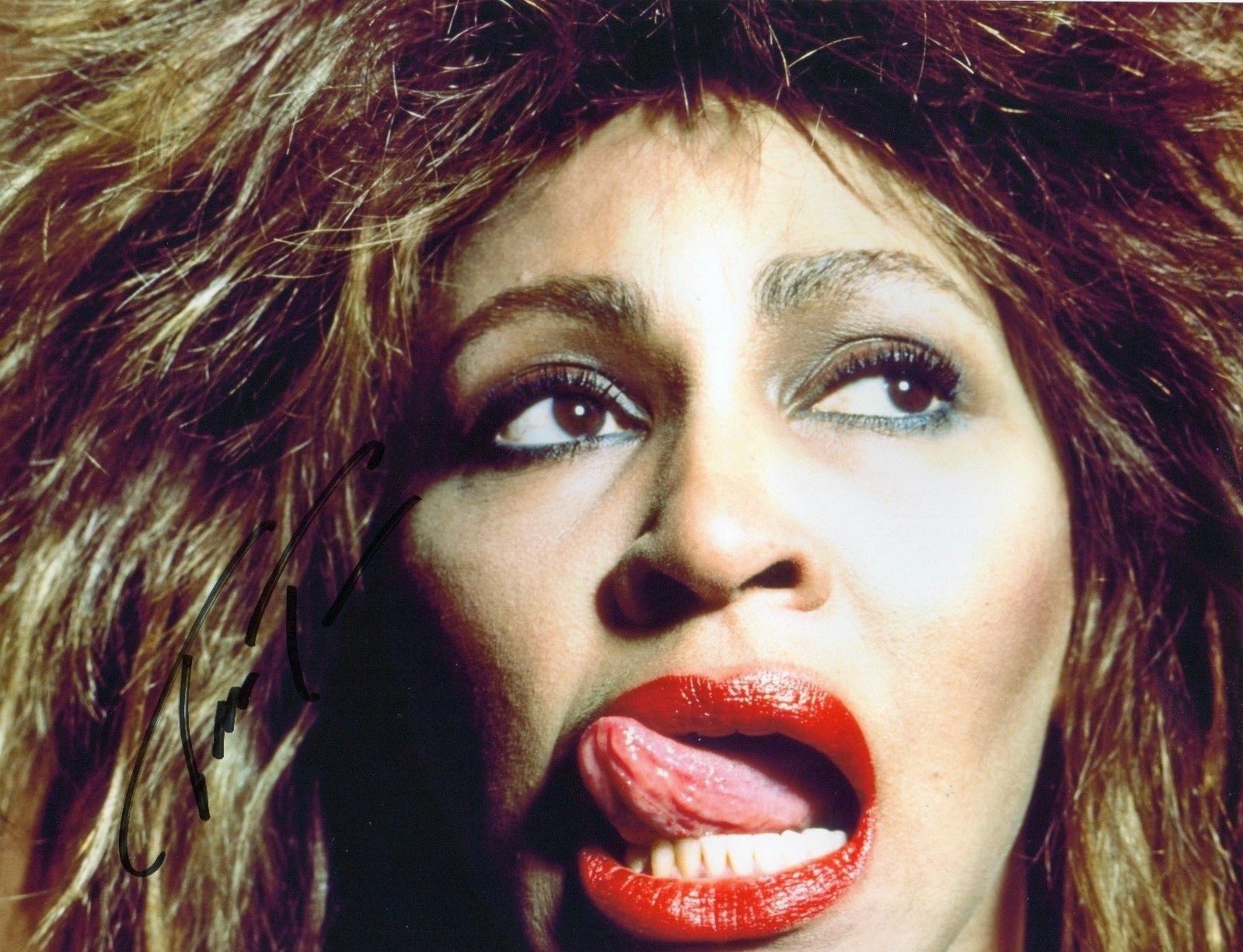 TINA TURNER AUTOGRAPHED SIGNED A4 PP POSTER Photo Poster painting PRINT 14