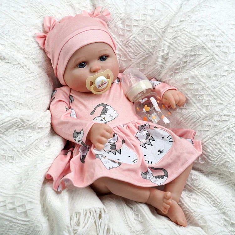 [Ships Within 24 Hours] Babeside Quiet Reborn Baby Bailyn 20'' Little Infant Girl Best Gift for Kids