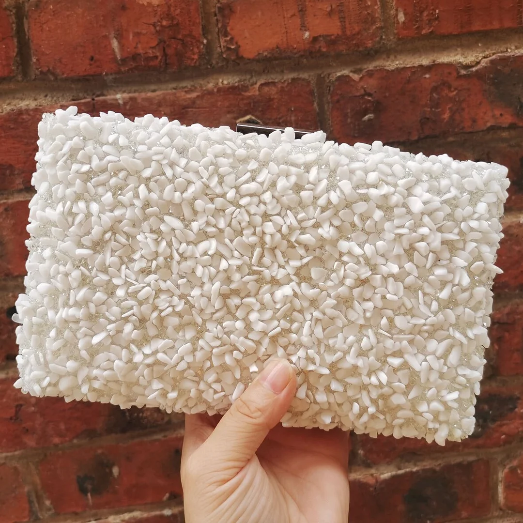 Newest Multicolor stones Clutch Bags Women Party Purse Evening Bags for Women Luxury Bridal Handbags Dropshipping