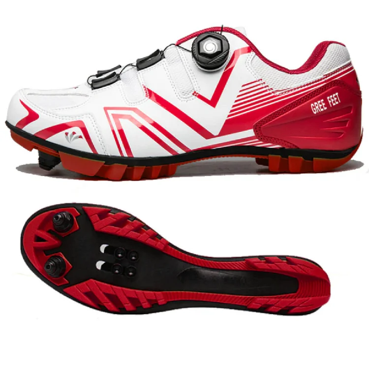 White Odyssey Cycling Shoes