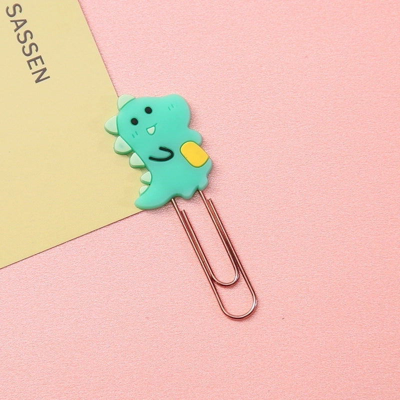 Accessories Cartoon Animal Fruit Paper Clip Shape Bookmark