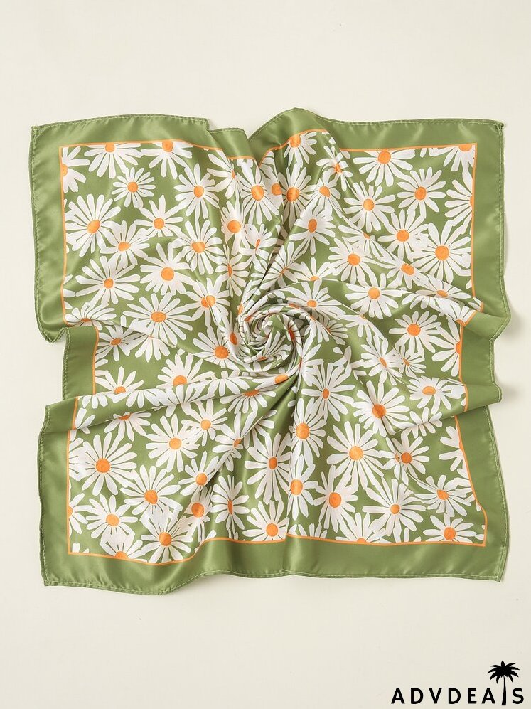 Floral Pattern Bandana