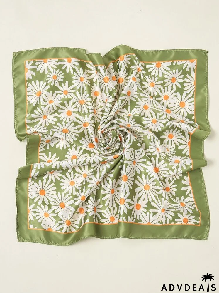 Floral Pattern Bandana