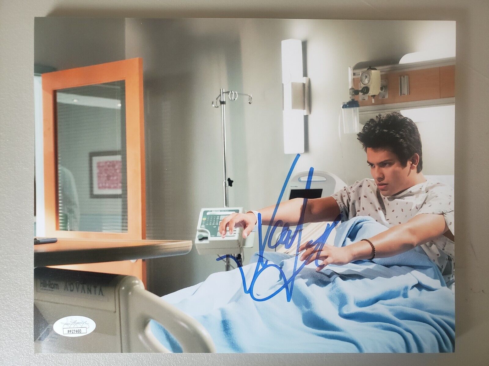 8X10 Autographed by Xolo Maridue?a in Cobra Kai Season 3. JSA