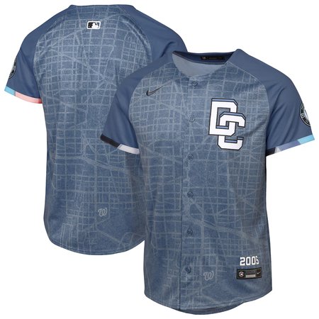 Youth Washington Nationals  Blue 2025 City Connect Limited Jersey
