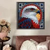 Eagle3, kit de peinture en diamant partiel DIY de forme sp&eacute;ciale Eagle3, 30x30cm