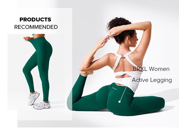 BRXL High-Waisted Yoga Pants for Women - Seamless Tummy Control fall Outfits& Butt Lifting Workout Leggings #Parati #GymWorkout #TikTokMadeMeBuyIt #outdoorfun#warmupforholiday-3