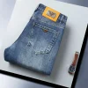 Men's Retro Slim Fit Stretch Cotton High-end Jeans