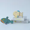 Wooden Fish Automata Keychain Organizer
