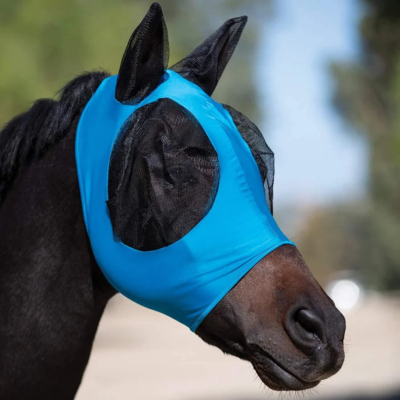 Horse Face Mosquito Cover Elastic Breathable Anti-mosquito, Insect-proof And Fly-proof
