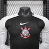 Joyfball 2025/2026 Player Version Long Sleeve Corinthians Away Football Jersey 1:1 Thai Quality（The player version jersey is a bit tight, please pay attention to the size selection）