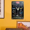 Martini - Metal Tin Signs(8*12Inch/12*16Inch) - Bar
