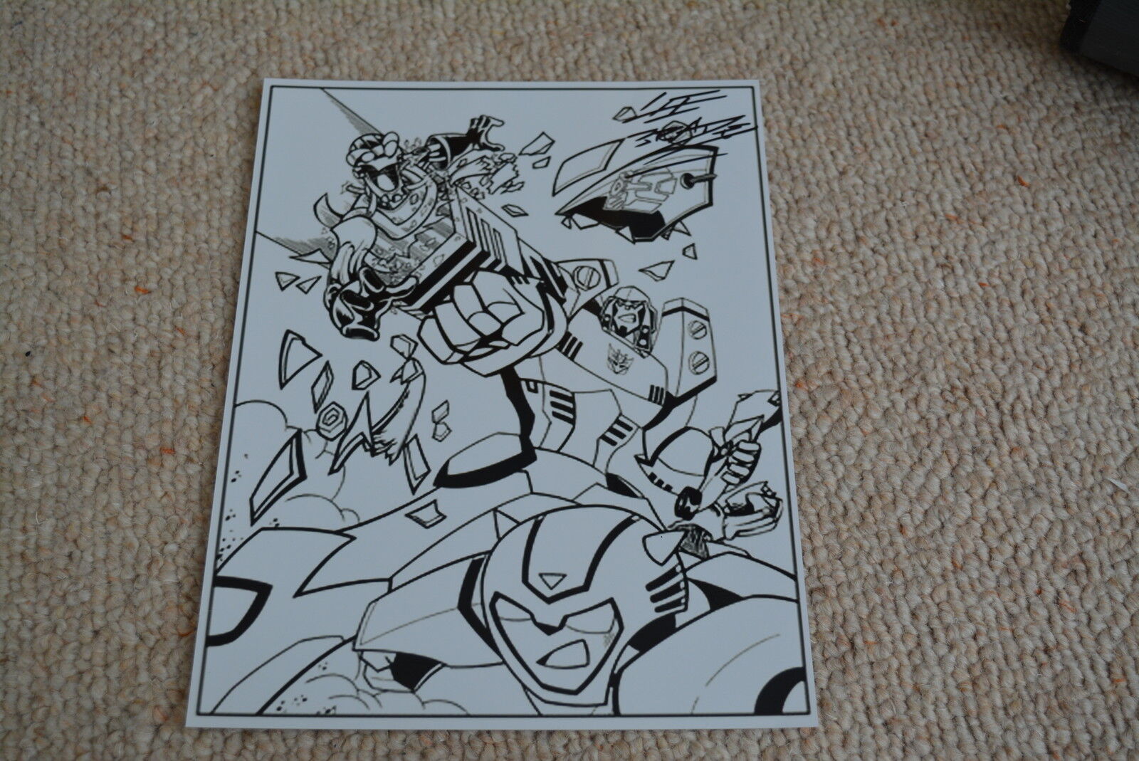 LEE BRADLEY signed autograph In Person TRANSFORMERS 8x10 (20x25cm) COMIC ARTIST