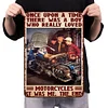 Motorcycle - Metal Tin Signs(8*12Inch/12*16Inch) - Garage