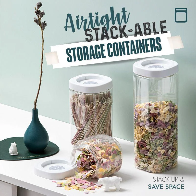 Airtight Stack-able Storage Containers