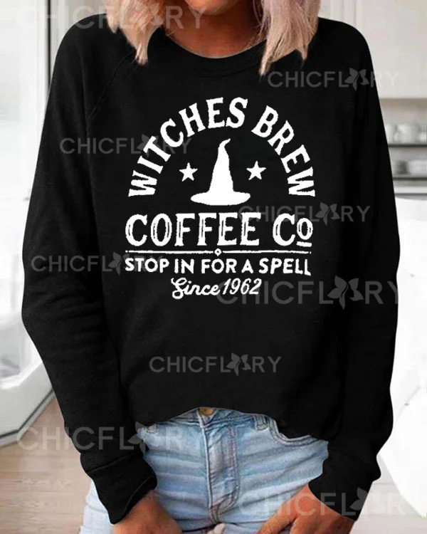 Gradient Print Loose Sweatshirt