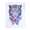 Tiger Butterfly  | Crystal Rhinestone  | Full Round Diamond Painting Kits