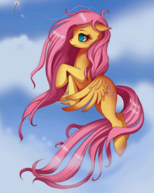 

Pony Fluttershy – Paint By Numbers - 40*50CM, 501 Original