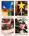 Christmas Travels Music Box DIY Handmade Music Box Assembly Building Blocks