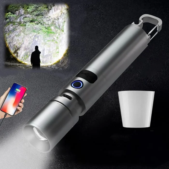 🔥1200 Lumens Tactical Flashlight