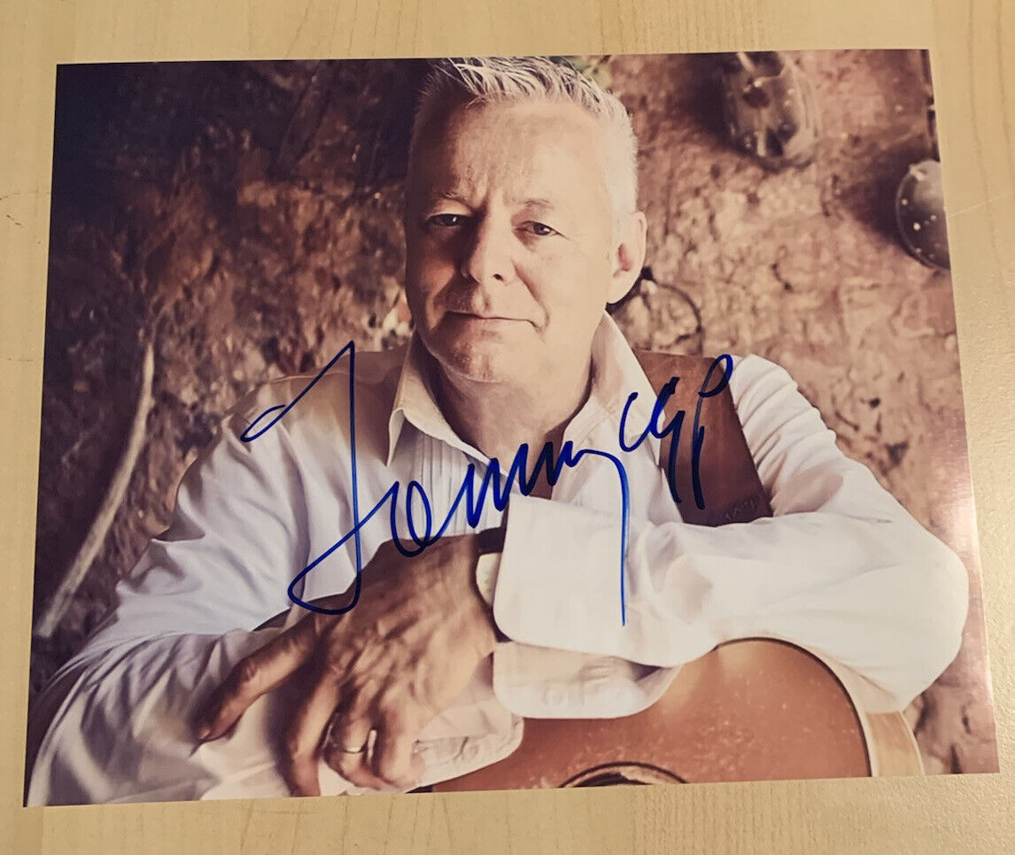 TOMMY EMMANUEL HAND SIGNED 8x10 Photo Poster painting AUTOGRAPHED LEGENDARY GUITARIST RARE COA