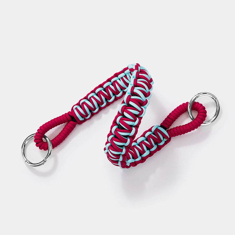 Rope Knitting Geometric Bag Strap