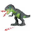 Ein feuerspeiender Dinosaurier-Roboter
