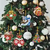 9pcs DIY Double-Sided Rhinestone Acrylic Diamond Art(Christmas gift)