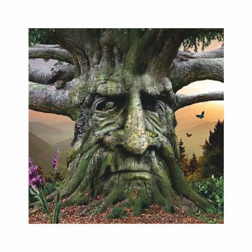 Diamond Painting - Full Square Drill - Tree Man(30*30cm)