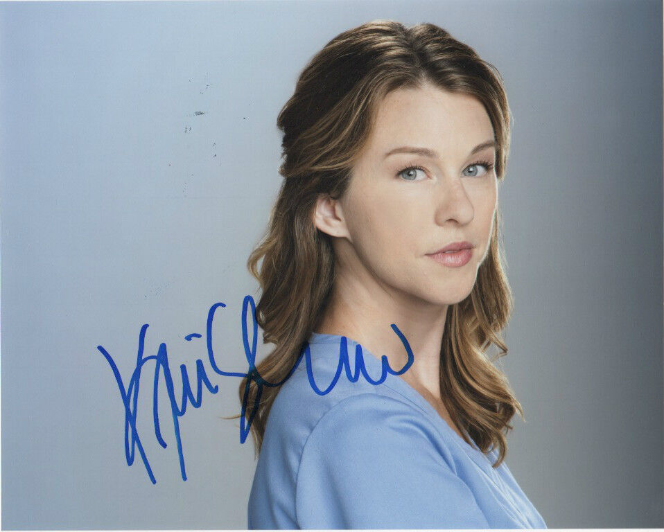 Kim Shaw Saving Hope Autographed Signed 8x10 Photo Poster painting COA #3