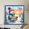 【Limited Stock Sale】Winter Snowman-11CT Stamped Cross Stitch 40*40cm/15.75*15.75in tapestrymarket